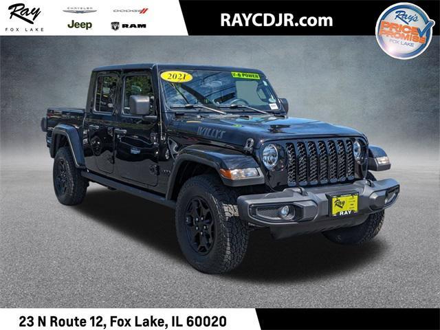 used 2021 Jeep Gladiator car, priced at $34,387