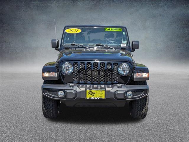 used 2021 Jeep Gladiator car, priced at $34,387