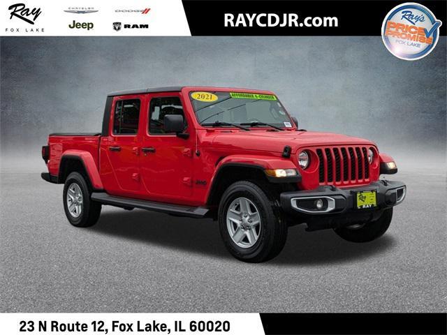 used 2021 Jeep Gladiator car, priced at $30,690