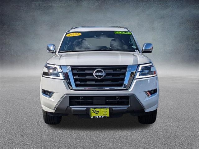 used 2021 Nissan Armada car, priced at $37,490