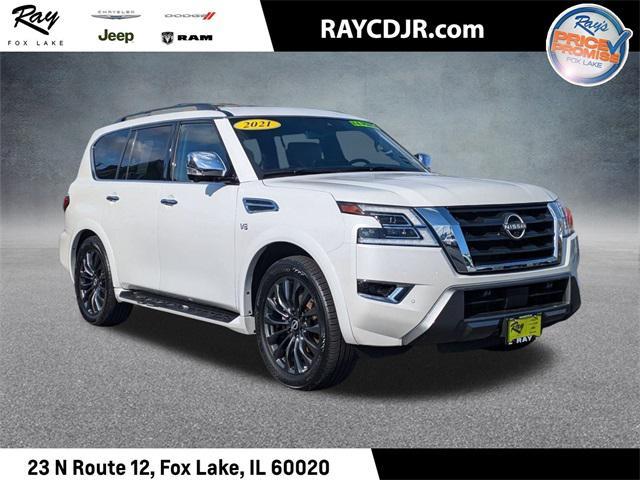 used 2021 Nissan Armada car, priced at $37,490