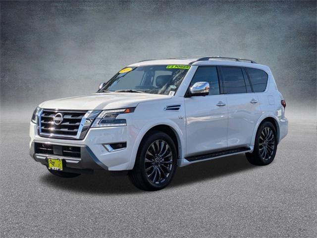 used 2021 Nissan Armada car, priced at $37,490