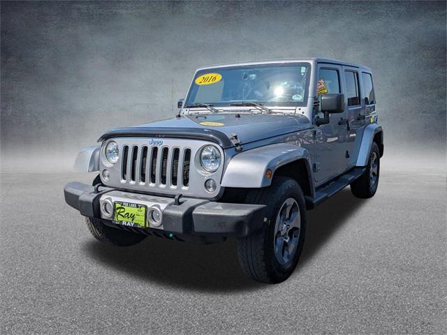 used 2016 Jeep Wrangler Unlimited car, priced at $12,344