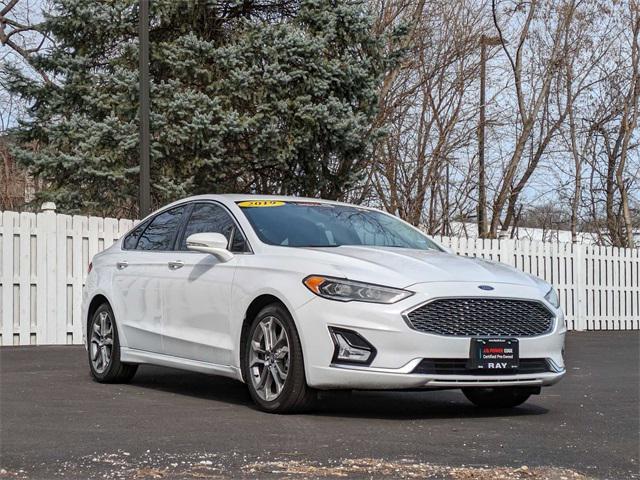 used 2019 Ford Fusion Hybrid car, priced at $15,687
