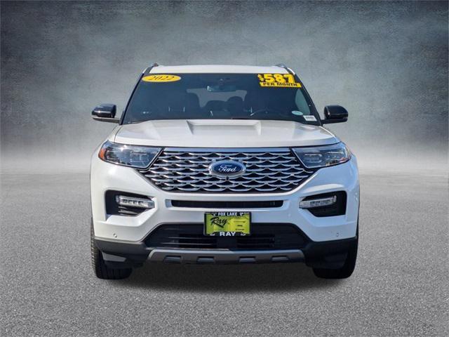 used 2022 Ford Explorer car, priced at $34,890