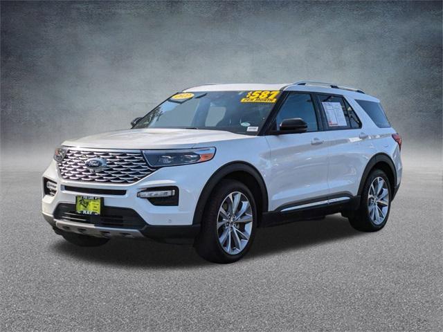 used 2022 Ford Explorer car, priced at $34,890