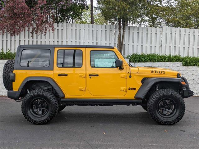 used 2021 Jeep Wrangler car, priced at $36,787