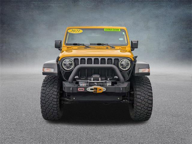 used 2021 Jeep Wrangler car, priced at $36,587