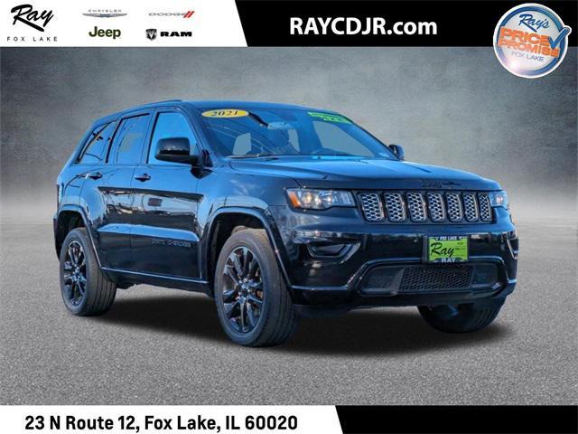 used 2021 Jeep Grand Cherokee car, priced at $28,587