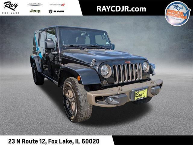used 2017 Jeep Wrangler Unlimited car, priced at $19,199