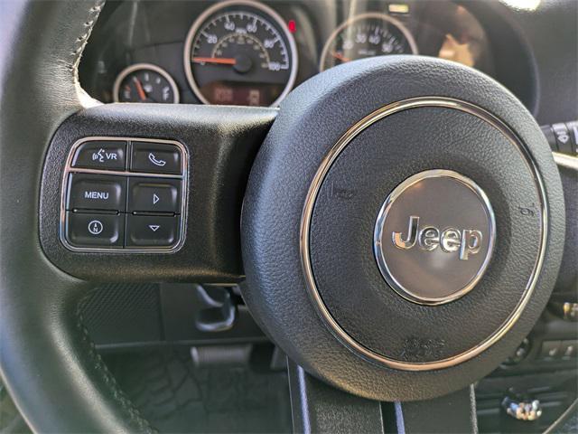 used 2017 Jeep Wrangler Unlimited car, priced at $19,199