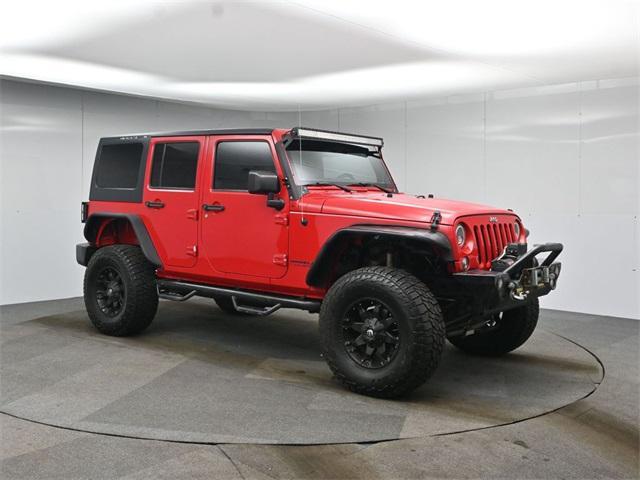 used 2015 Jeep Wrangler Unlimited car, priced at $17,295