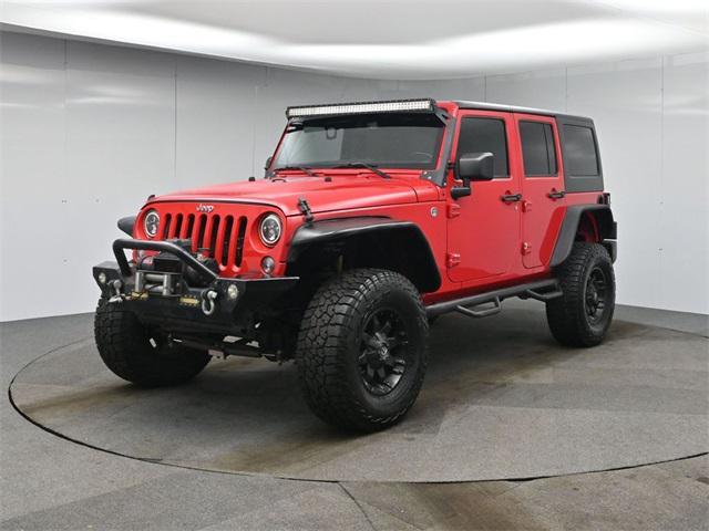used 2015 Jeep Wrangler Unlimited car, priced at $17,995