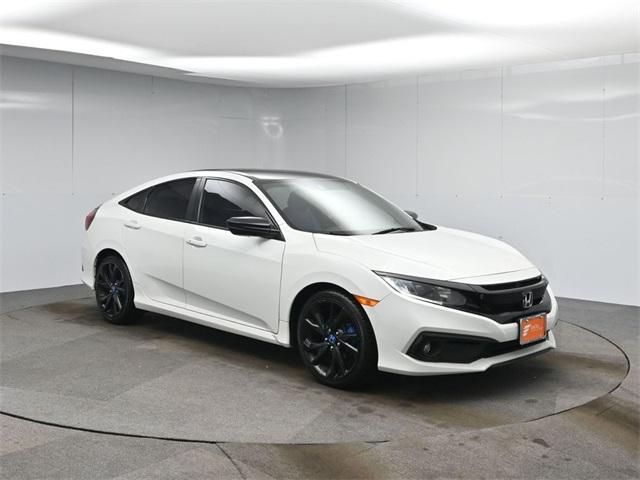 used 2021 Honda Civic car, priced at $16,096