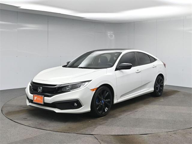 used 2021 Honda Civic car, priced at $16,185