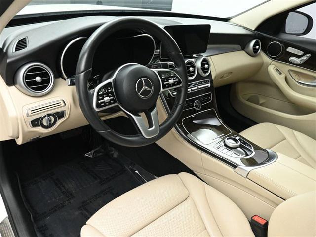 used 2021 Mercedes-Benz C-Class car, priced at $17,752