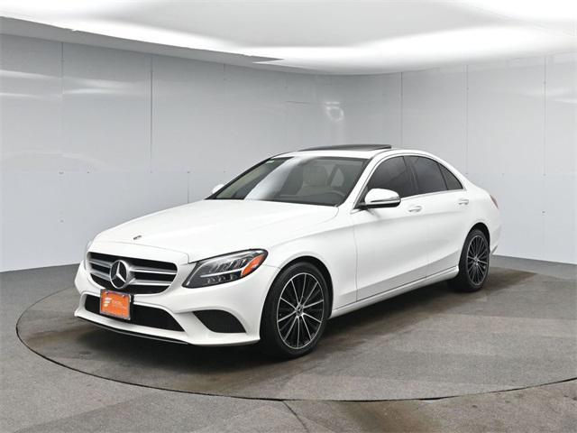 used 2021 Mercedes-Benz C-Class car, priced at $17,752