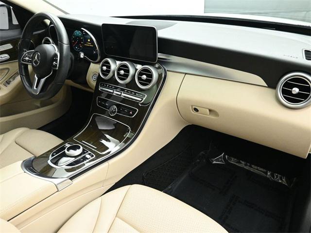 used 2021 Mercedes-Benz C-Class car, priced at $17,752