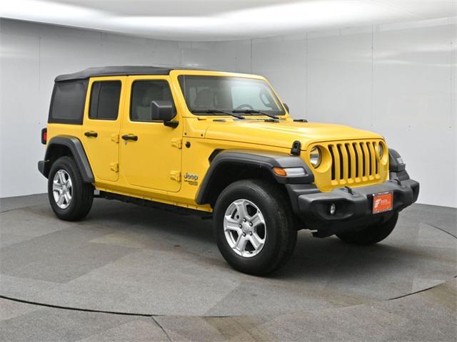 used 2020 Jeep Wrangler Unlimited car, priced at $21,289