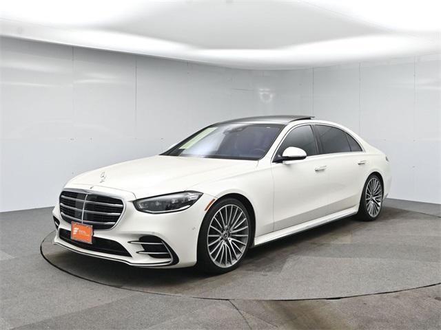 used 2022 Mercedes-Benz S-Class car, priced at $54,990