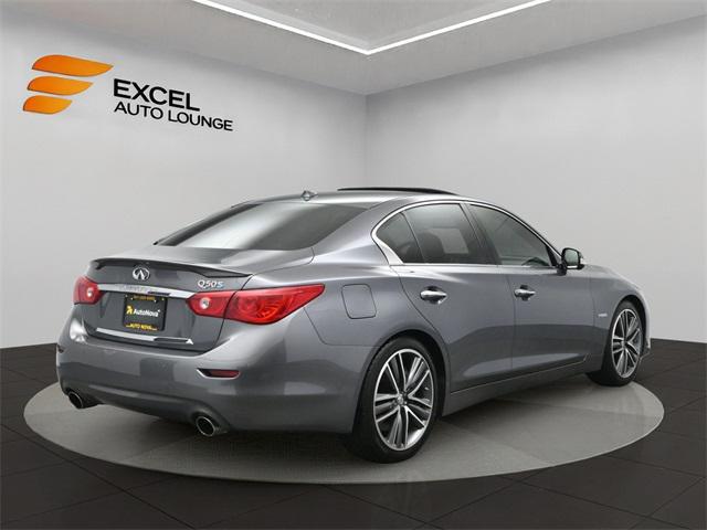 used 2015 INFINITI Q50 Hybrid car, priced at $12,990