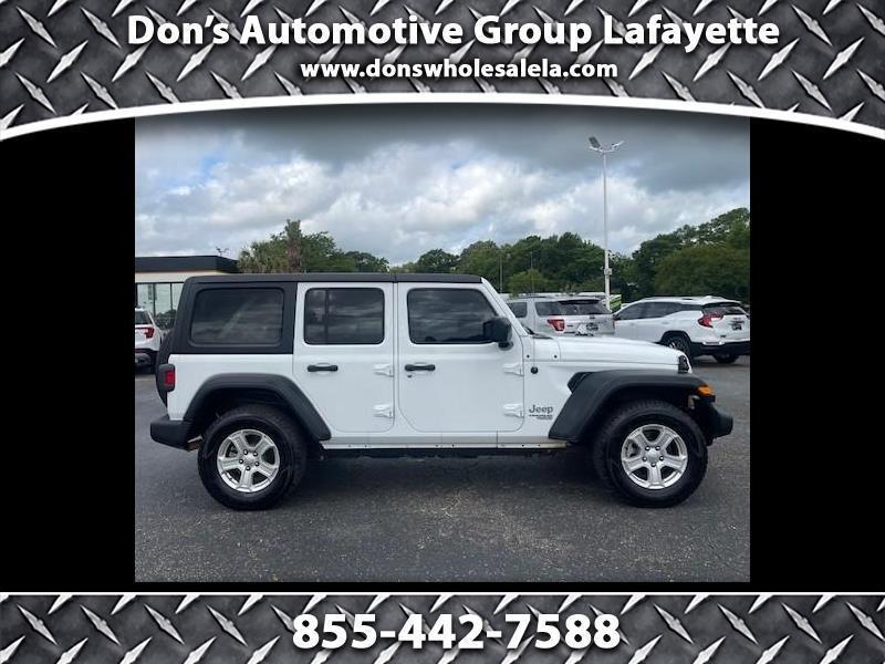 used 2021 Jeep Wrangler Unlimited car, priced at $34,550