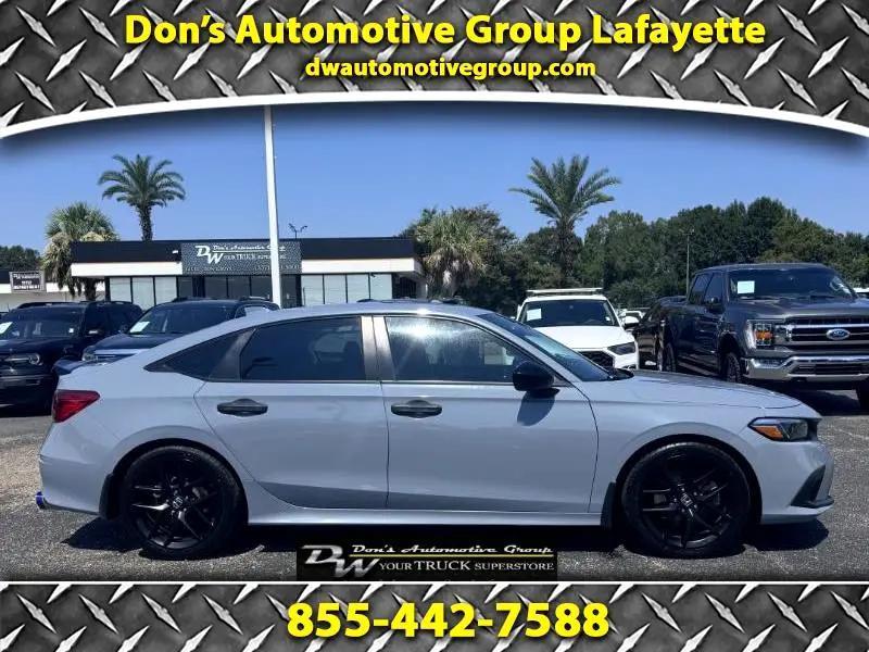 used 2022 Honda Civic car, priced at $26,075