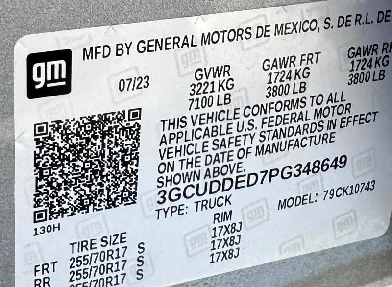 used 2023 Chevrolet Silverado 1500 car, priced at $49,999