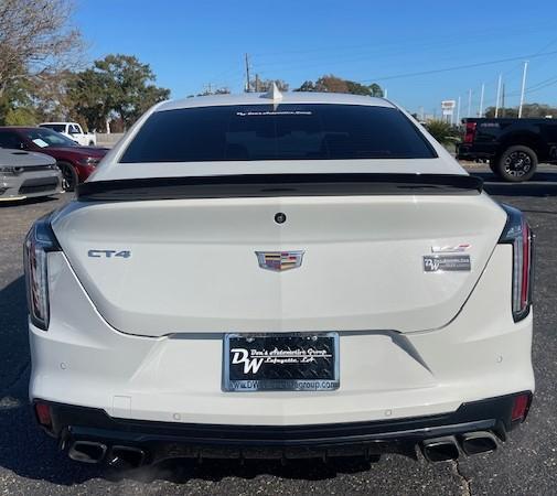 used 2022 Cadillac CT4-V car, priced at $62,881