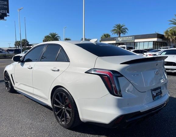 used 2022 Cadillac CT4-V car, priced at $62,881