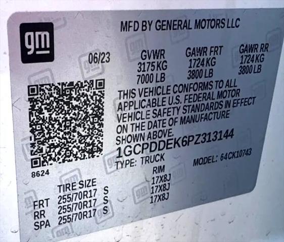 used 2023 Chevrolet Silverado 1500 car