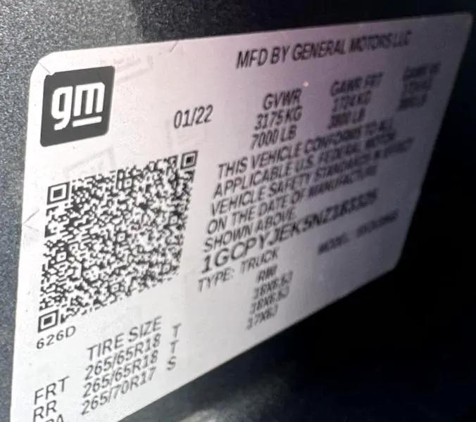 used 2022 Chevrolet Silverado 1500 car, priced at $34,700