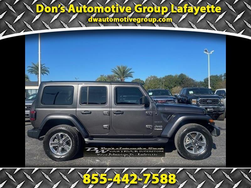 used 2018 Jeep Wrangler Unlimited car, priced at $28,850