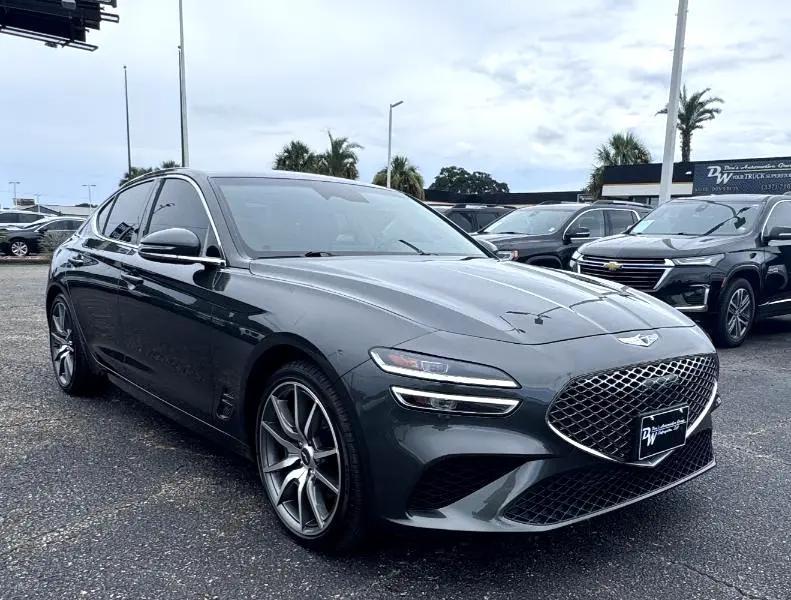 used 2023 Genesis G70 car, priced at $28,389