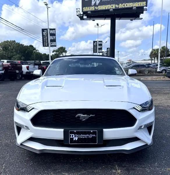 used 2018 Ford Mustang car, priced at $22,500