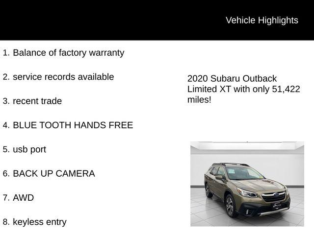 used 2020 Subaru Outback car, priced at $23,998