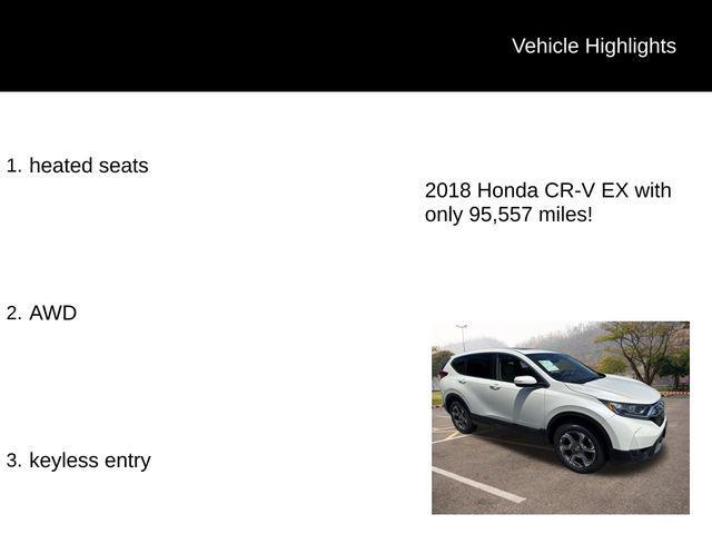 used 2018 Honda CR-V car, priced at $18,300