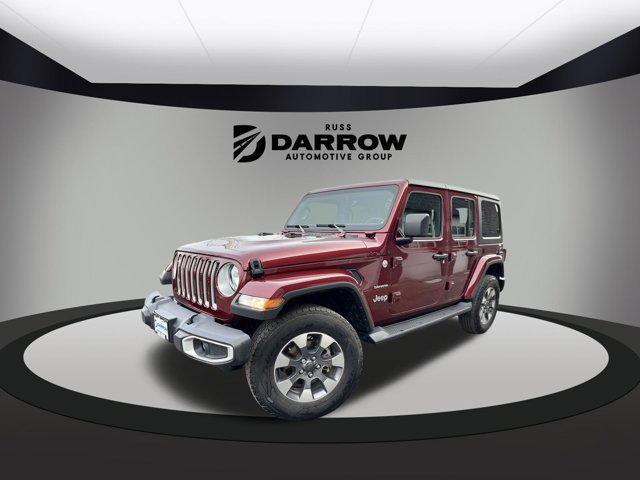 used 2021 Jeep Wrangler Unlimited car, priced at $33,870