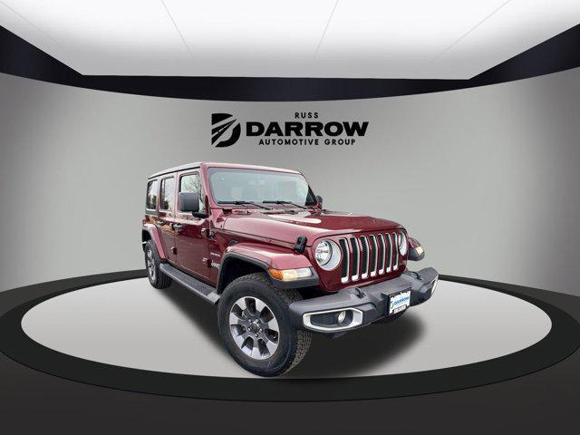 used 2021 Jeep Wrangler Unlimited car, priced at $33,870