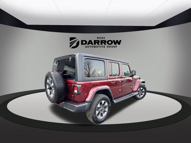 used 2021 Jeep Wrangler Unlimited car, priced at $33,870