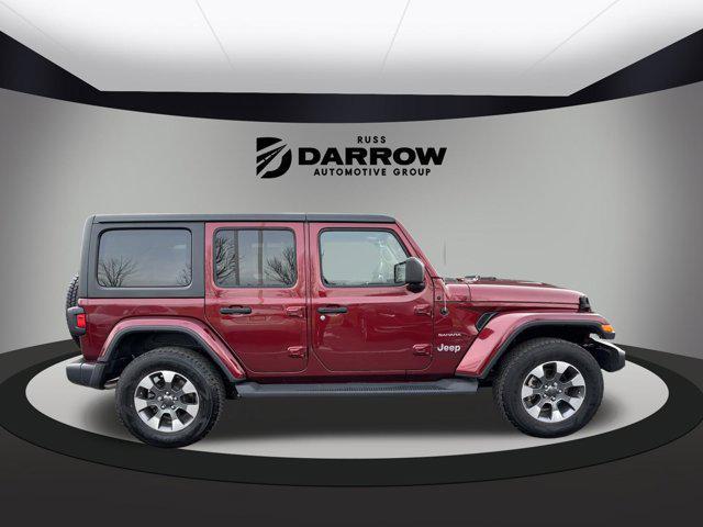 used 2021 Jeep Wrangler Unlimited car, priced at $33,870