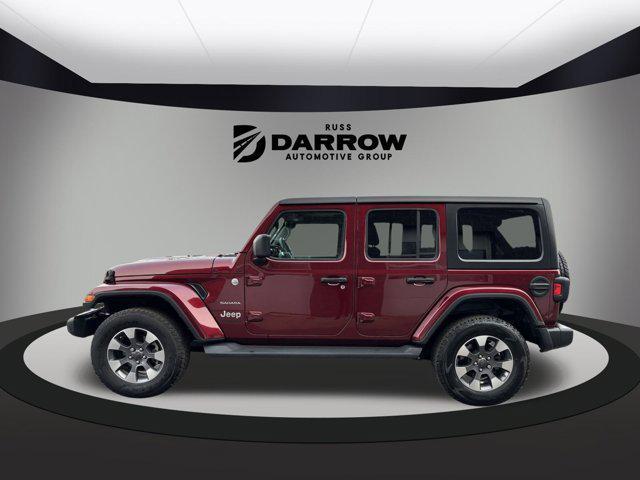 used 2021 Jeep Wrangler Unlimited car, priced at $33,870