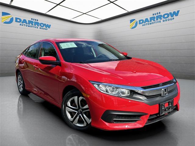used 2018 Honda Civic car, priced at $16,118