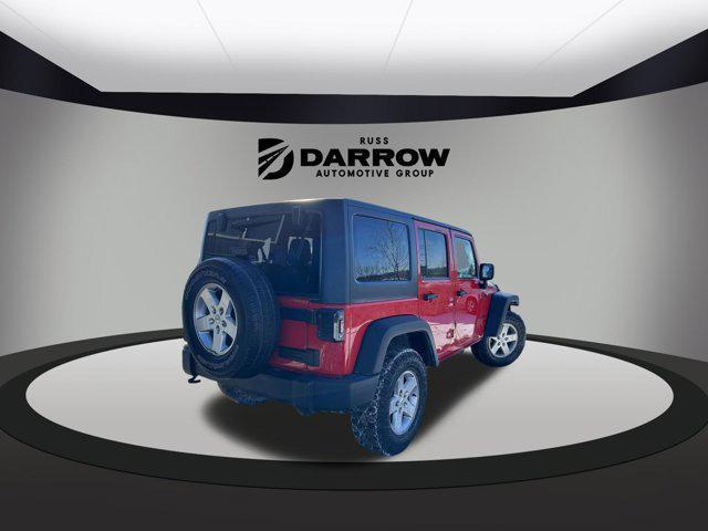 used 2015 Jeep Wrangler Unlimited car, priced at $18,480