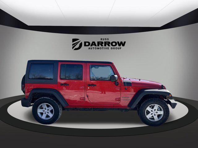 used 2015 Jeep Wrangler Unlimited car, priced at $18,480