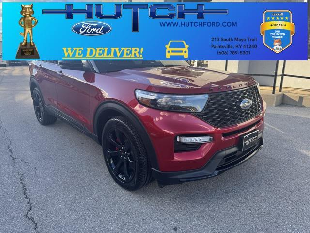 used 2022 Ford Explorer car, priced at $36,998