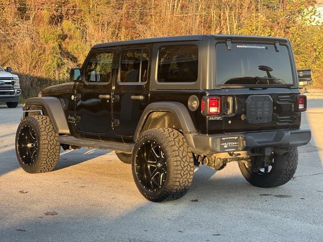 used 2020 Jeep Wrangler Unlimited car, priced at $28,998