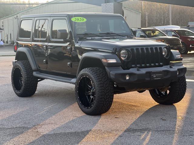 used 2020 Jeep Wrangler Unlimited car, priced at $28,998