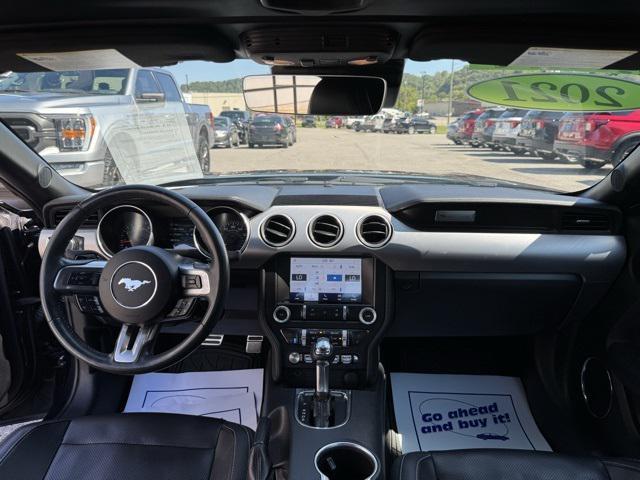 used 2021 Ford Mustang car, priced at $20,998