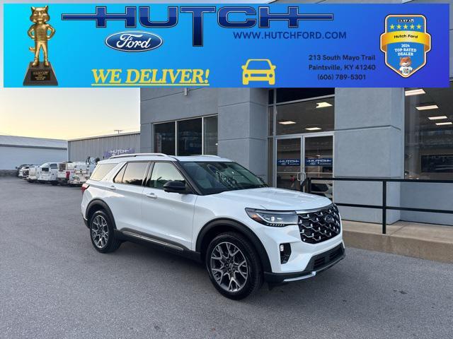 new 2025 Ford Explorer car, priced at $60,840
